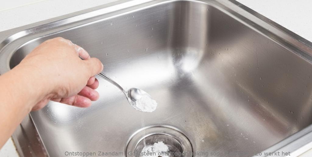 Gootsteen ontstoppen baking soda Zaandam: Zo werkt het