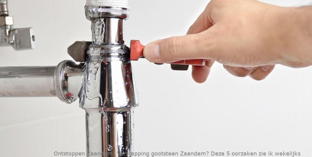 Verstopping gootsteen Zaandam? Deze 5 oorzaken zie ik wekelijks