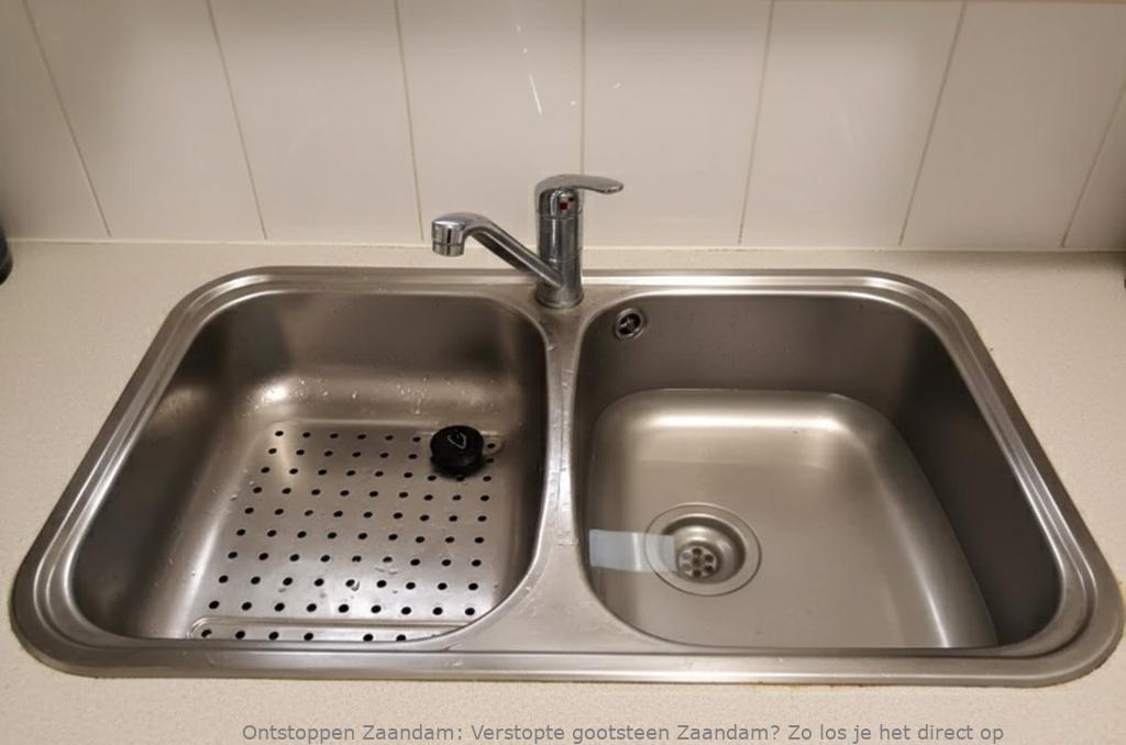 Verstopte gootsteen Zaandam? Zo los je het direct op